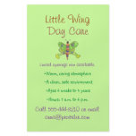 Butterfly theme child care flyer