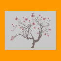 Butterfly Tree Postcard