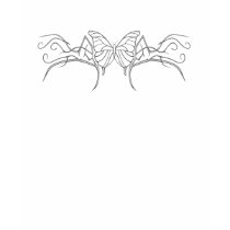 Butterfly Tribal t-shirts