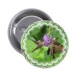 Butterfly Trio Button