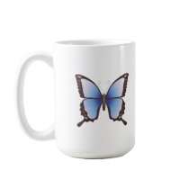 Butterfly: Vector Illustration: Mug