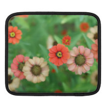 Butterfly View - Red Daisy Flowers Laptop Sleeve iPad Sleeves
