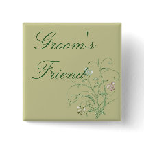 Butterfly Vine Wedding Recognition Button's by MzLisaMichelle Butterfly Vine Wedding Recognition Button's