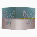 Butterfly Vinyl Binder