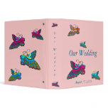 Butterfly Wedding Album binders