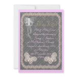 Butterfly Wedding invitation