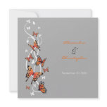 Butterfly Wedding Invitation Announcement 4