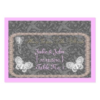 Butterfly Wedding Placement Cards profilecard