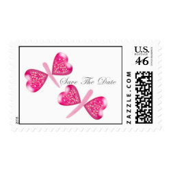 Butterfly Wedding Postage stamp