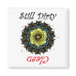 Butterfly Wing Abstract Dishwasher Magnet