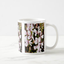 Butterfly wing petals, on a mug