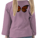 Butterfly Wings Toddler Shirt Cute Butterfly Top by artist_kim_hunter Butterfly Wings Toddler Shirt Cute Butterfly Top