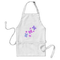 butterfly with hearts aprons