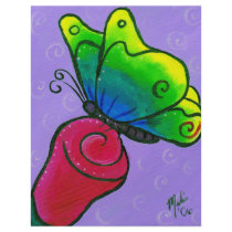 Butterfly with Rose flyers