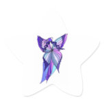 Butterfly Woman Sticker