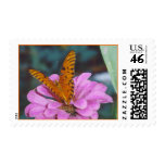 Butterfly & Zinnia Stamps