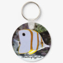 Butterflyfish Keychain by Rb_barnes2 Butterflyfish Keychain