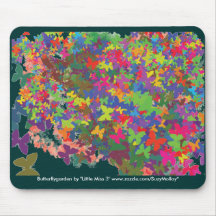butterflygarden mousepad