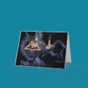 Butterflygirl Dragon Fantasy blank greeting cards