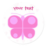 butterflypink stickers