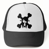 Butterfly's & Bone's Cap Trucker Hat
