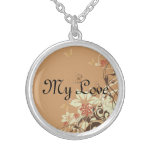 Butterfly's & Vines Personalized Necklace