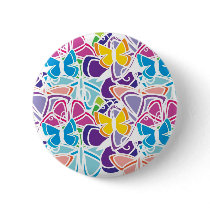 butterflyWHITE buttons