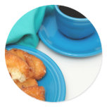 Buttermilk Donut Round Sticker