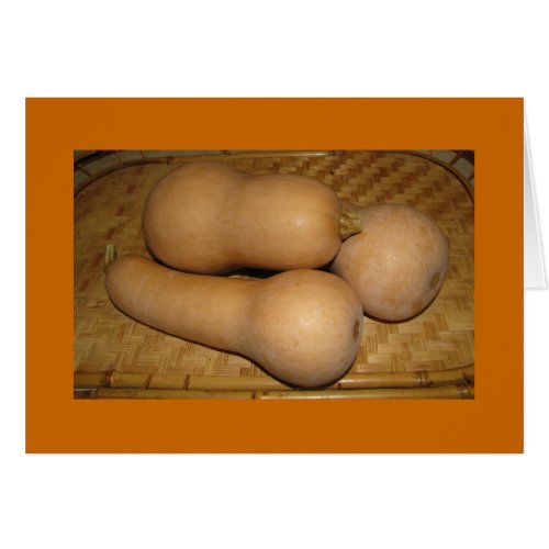 Butternut Squash card
