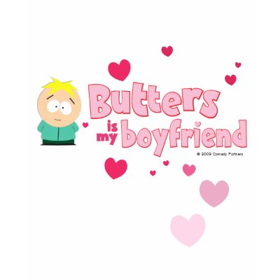 Butters is my Boyfriend Tee Shirts by southpark