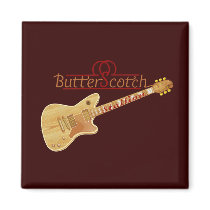 Butterscotch Stallion Guitar magnets by rockatfirstsite Butterscotch Stallion Guitar magnets