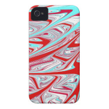 Buttersplotch - Blue Red Merge Case-Mate iPhone 4 Cases