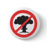 Button: anti nuclear weapons symbol