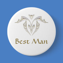 Button Badge - Best Man