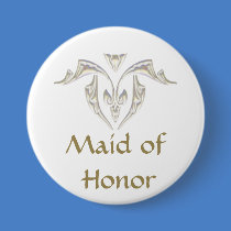 Button Badge - Bridesmaid