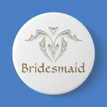 Button Badge - Bridesmaid