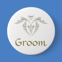 Button Badge - Groom