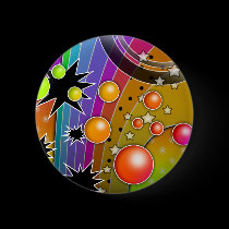 Button - BIG BANG BLACK HOLE POP ART