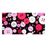 Button Bookmark Picture Card