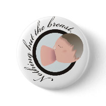 Button - Breast Baby