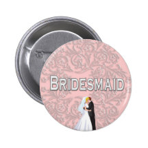Button: Bridesmaid