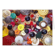 Button Collage with Plaid Scottie Dogs cards