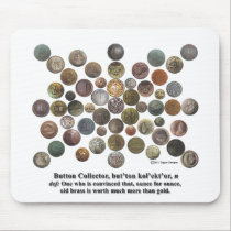 Button Collector mousepads