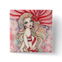Button - Crimson Glamour by cckuik Button - Crimson Glamour