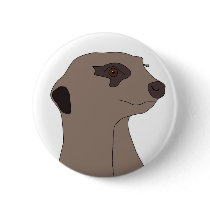 Button "Cute Meerkat"