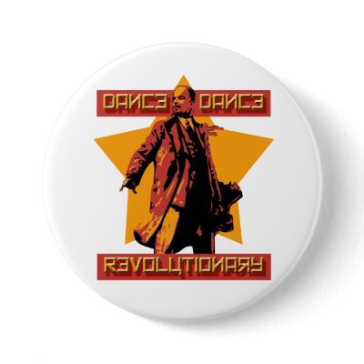 Button - Dancing Lenin Revolutionary by HigherMammal