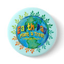 BUTTON Earth Day "Plant a Tree" Customize It!