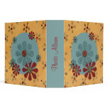Button Flower Photo Binder