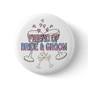 Button:  Friend of Bride & Groom