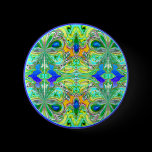 Button: "Green Butterflies with Blue Gemstones" buttons